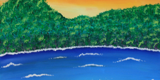 Colorful cove