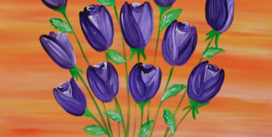 Purple flowers