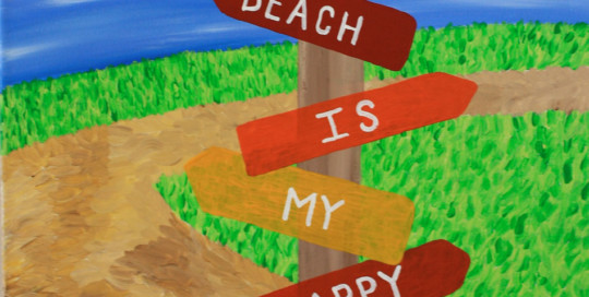 The Beach Is My Happy Place