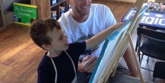 Sponge Painting