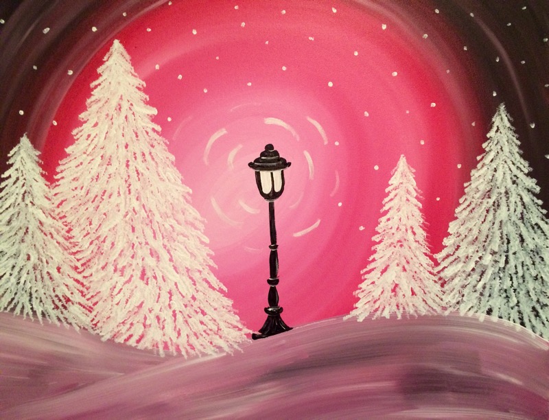 7:00 - 9:30pm Private Mom's Club Paint Session