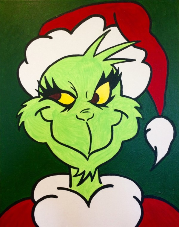 Grinch Paint Party Farm