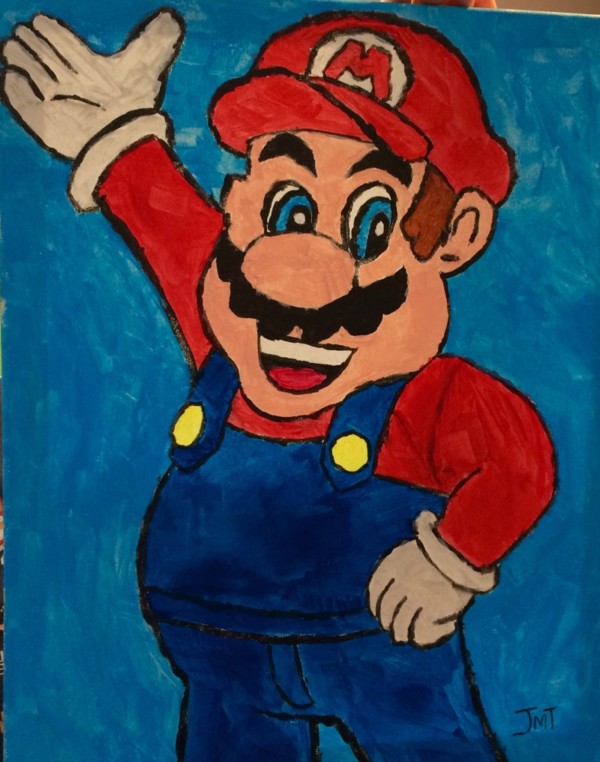 Super Mario Paint Party Farm