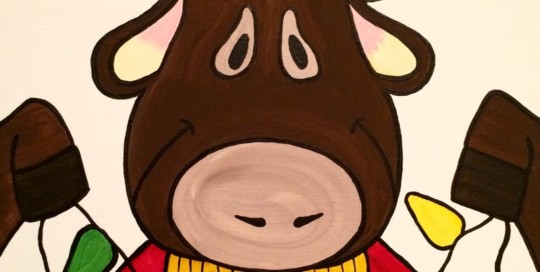 Winter Moose