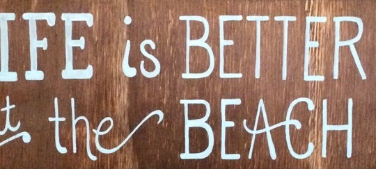 Beach Sign