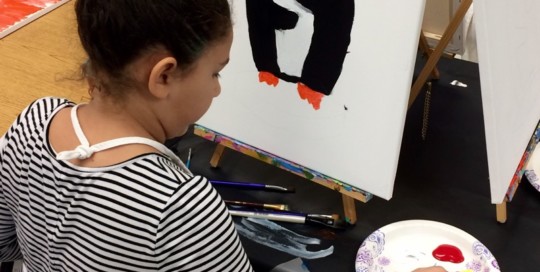 Painting Penguins