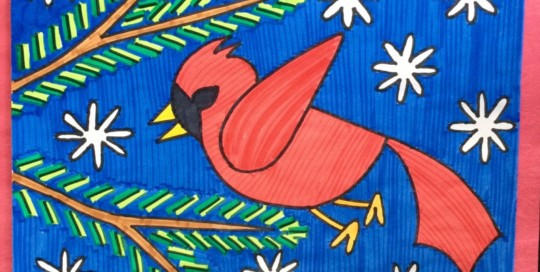 Winter Cardinal