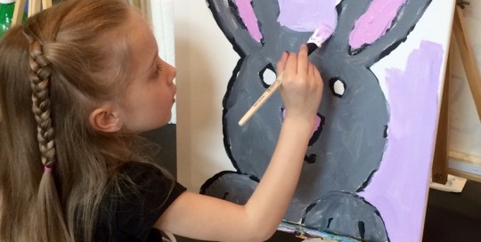 Bunny Painting