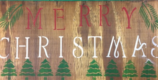 Christmas Sign