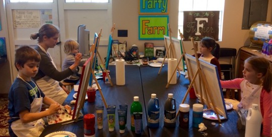 Family Paint Day