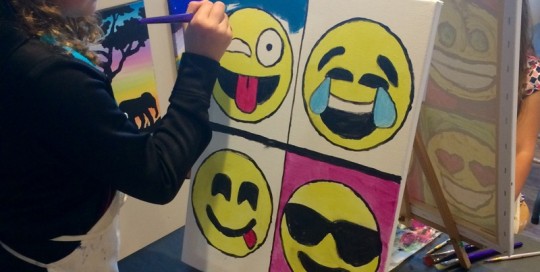 Painting Emojis