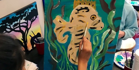 Gold Seahorse