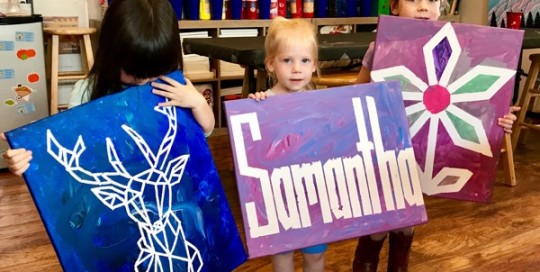 Mommy and Me Paintings