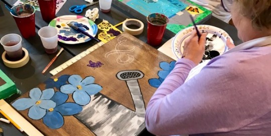 Painting Wood