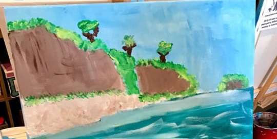 Tropical Cliff