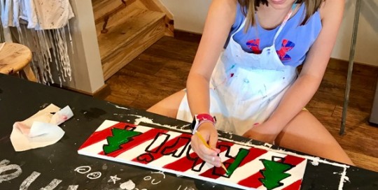Holiday Wood Sign