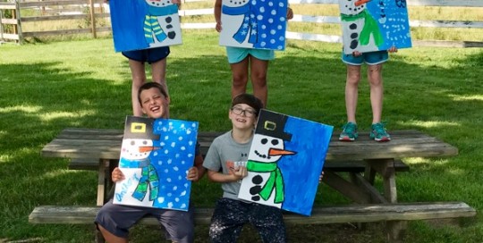 Summer Snowmen