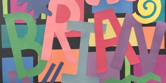Matisse Name Collage