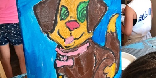 Puppy Dog Painter