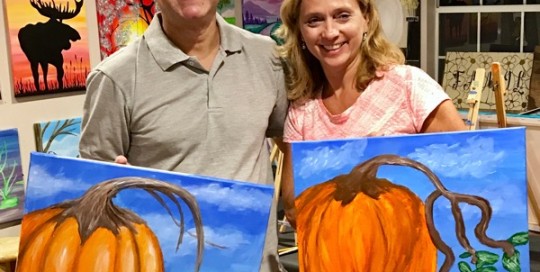 Pumpkin Couple
