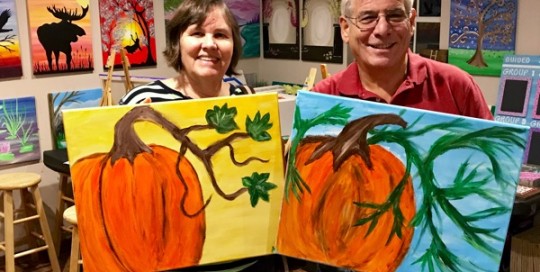 Pumpkin Pair