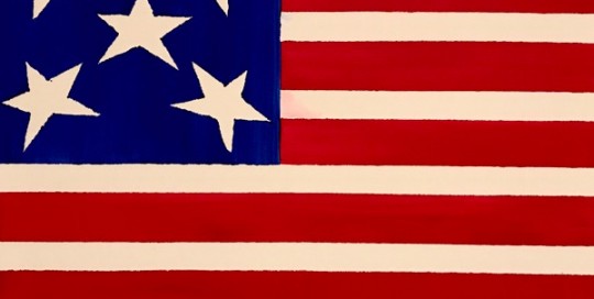 Taped Flag