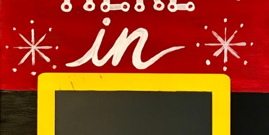 Santa Sign