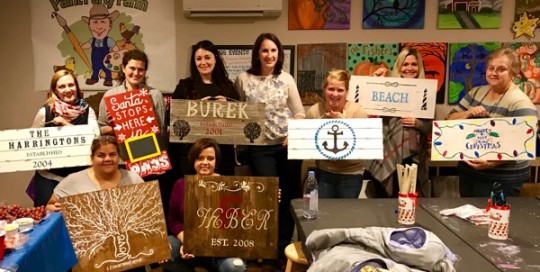 Ladies Wood Signs