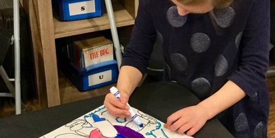 Coloring My Fox