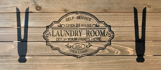Laundry Sign