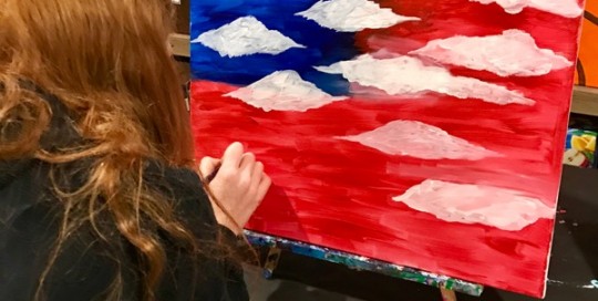 Patriotic Painter