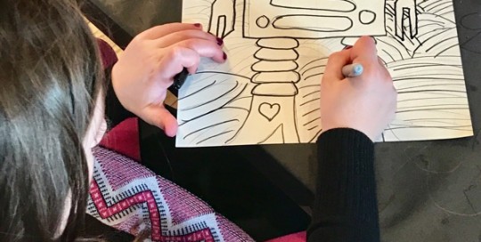 Sharpie Robot