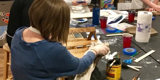 Staining Wood