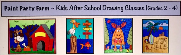 3:30 - 4:45pm Copper Hill Drawing Class (Grades 2 - 4)