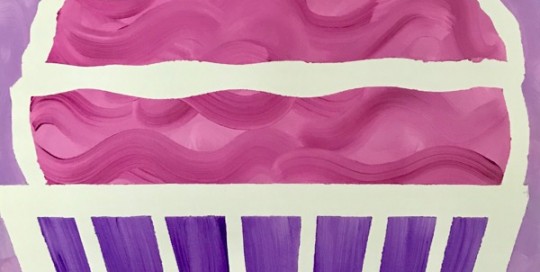 Taped Cupcake