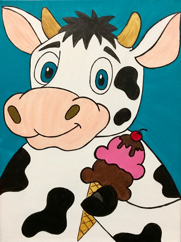 3:00pm or 4:00pm Kids Paint Session at the Red Barn Milk Co.