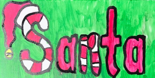 Santa Sign