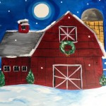 7:00 - 9:00pm Christmas in July Canvas Session (BYOB)