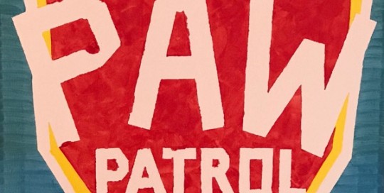 Taped Paw Patrol