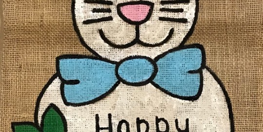 Burlap Bunny
