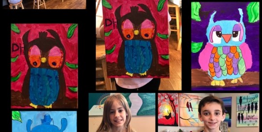 Owl Canvases