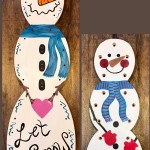 4:00 - 5:15pm Kids After School Wooden Snowman Session