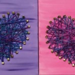 2:00 - 3:00pm or 3:00 - 4:00pm Mom/Dad and Me Woven Hearts Canvas Session ~ Two for $40
