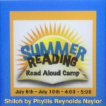 4:00 - 5:00pm Read Aloud Camp ~ Shiloh