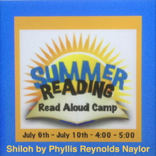 4:00 - 5:00pm Read Aloud Camp ~ Shiloh