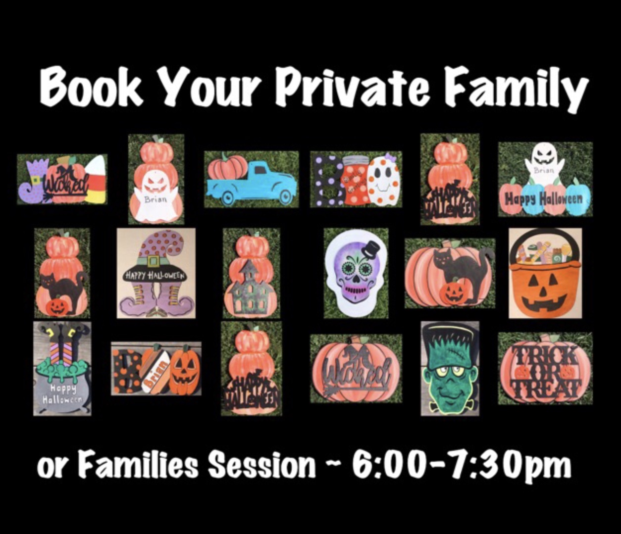 6:00 - 8:00pm Private Girl Scout Paint Session