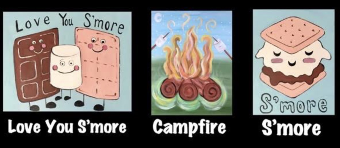 5:30 - 8:30pm Kids Night Out ~ End of Summer Fire Pit Session (Pizza, Painting, Games and S’mores)