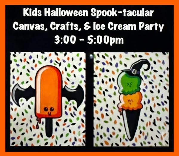 3:00-5:00pm Kids Halloween Spook-tacular Session