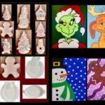 11:00 - 12:30pm Family/All Ages Holiday Canvas or Ceramic Paint Session