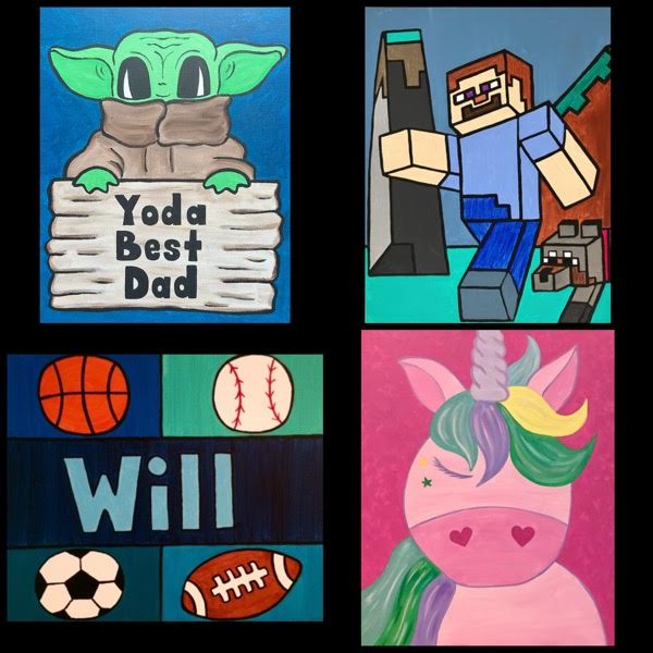 6:00 - 7:30pm East Amwell Township School Family Paint Night
